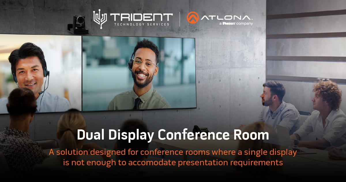 Atlona Dual Display Conference Post